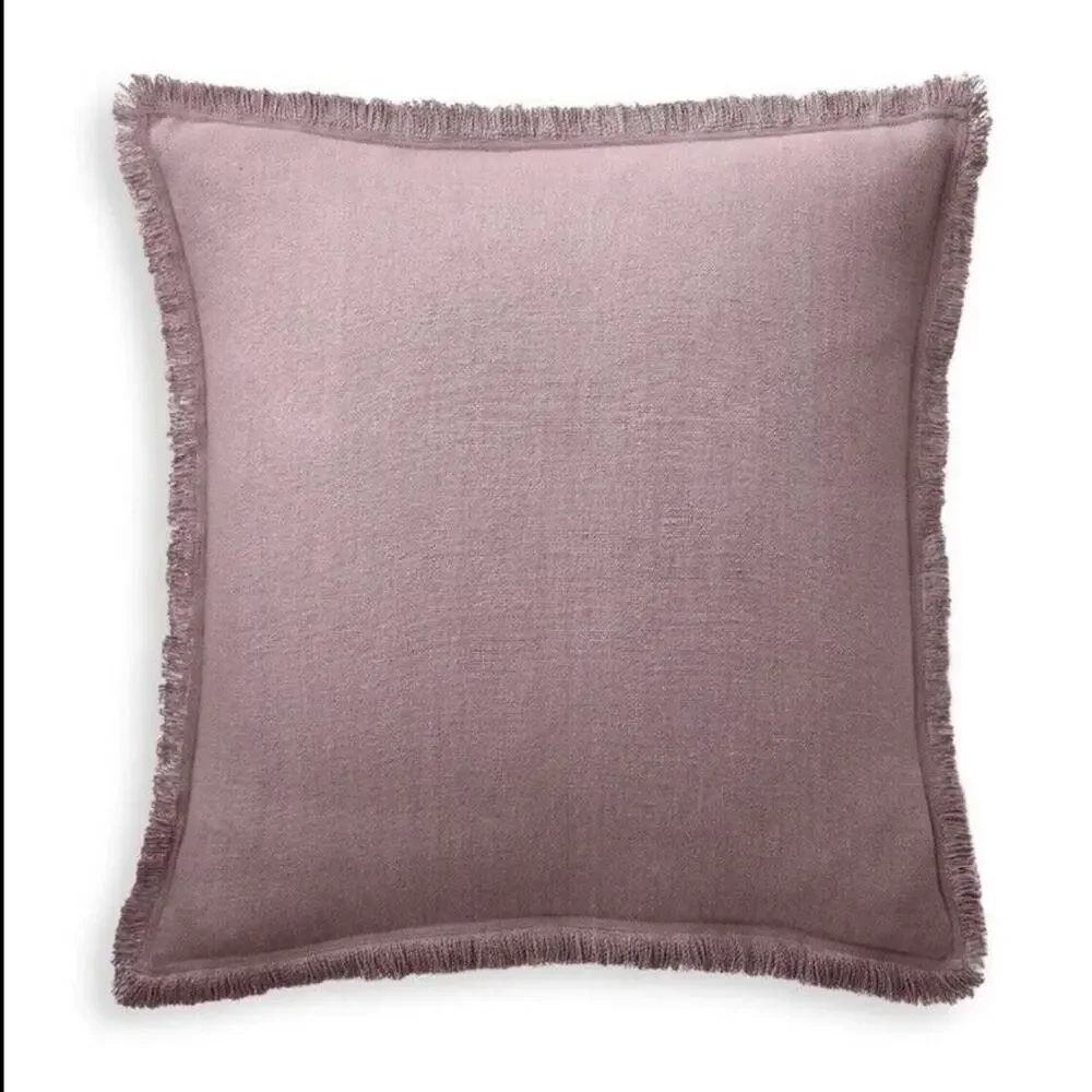 RALPH LAUREN Noland Euro Square Pillow Sham Orchid Purple